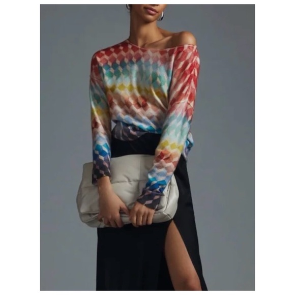 NWOT Anthropologie The Alani Cashmere SweaterSize Small